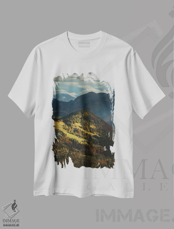 تیشرت سفید طرح دار سائوریس دی سوپرا، مدیوم اثر انزو رومانو | فروشگاه ایماژ