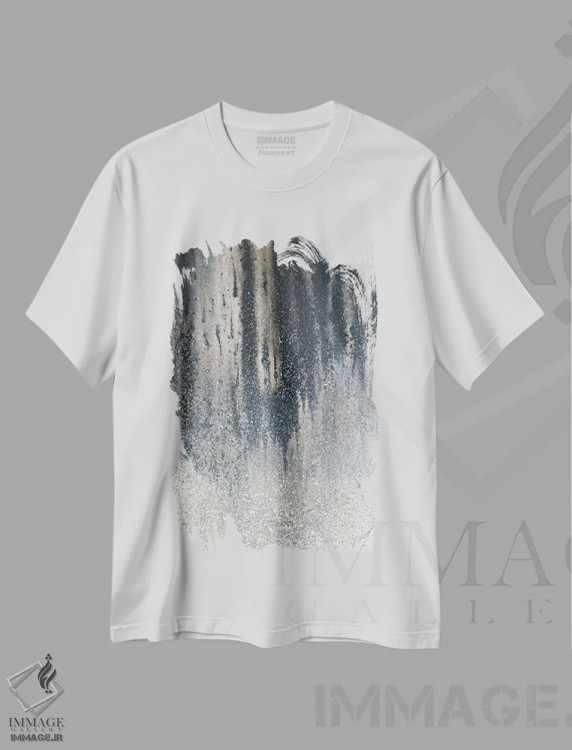 تیشرت سفید طرح دار جنگل های تابستانی II اثر ام. مرکادو | immage.ir