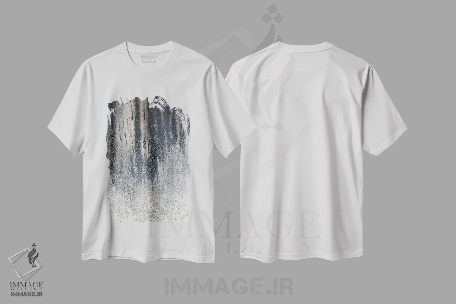 تیشرت سفید طرح دار جنگل های تابستانی II اثر ام. مرکادو | immage.ir
