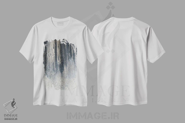 تیشرت سفید طرح دار جنگل های تابستانی II اثر ام. مرکادو | immage.ir