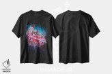 تیشرت مشکی طرح دار منطقه آزاد، دکوراسیون جایگزین اثر ایوان رودز | فروشگاه ایماژ