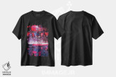 تیشرت مشکی طرح دار صَدَف، دکوراسیون جایگزین اثر ایوان رودز | immage.ir