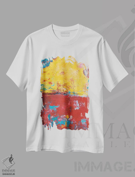 تیشرت سفید طرح دار رز مکزیکی اثر ارین اشلی | immage.ir
