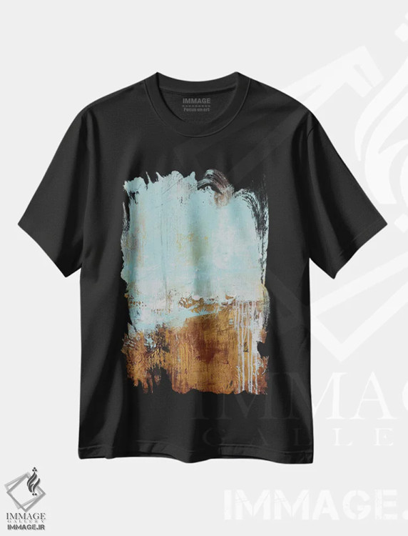 تیشرت مشکی طرح دار بال غربی اثر ارین اشلی | immage.ir