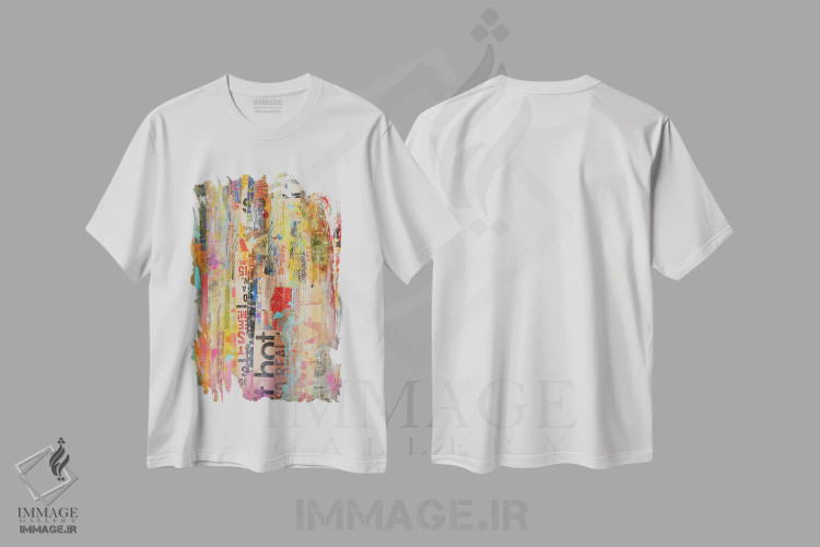 تیشرت سفید طرح دار مترومیکس یک اثر ارین اشلی | immage.ir