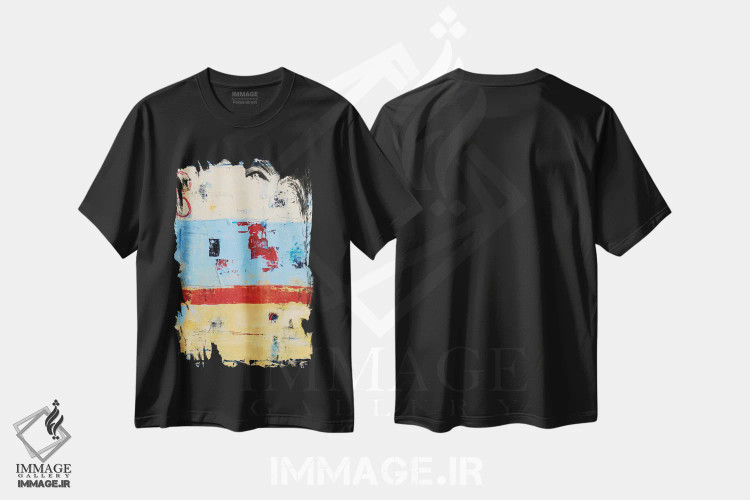 تیشرت مشکی طرح دار ساوث پارک اثر ارین اشلی | immage.ir