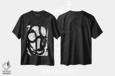 تیشرت مشکی طرح دار تک پیک ۳ اثر ارین اشلی | فروشگاه ایماژ