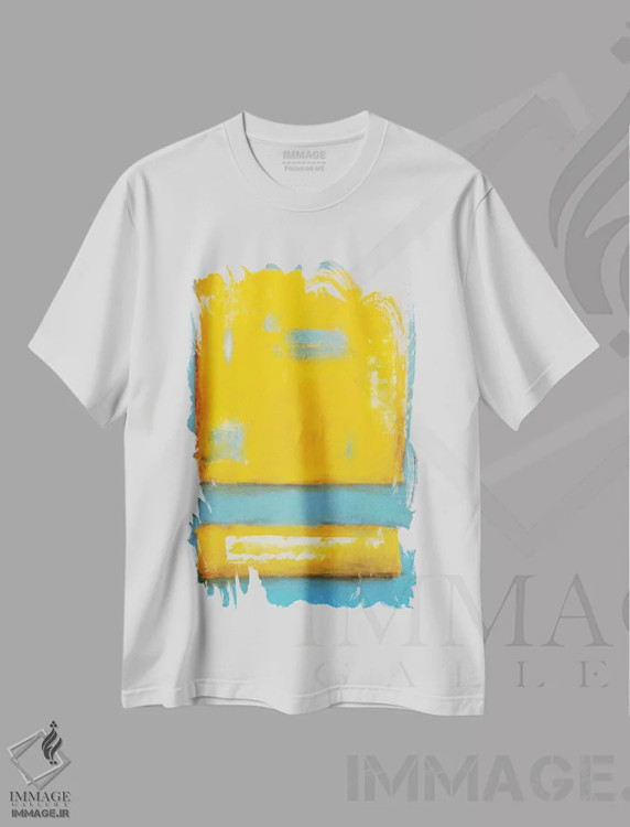 تیشرت سفید طرح دار پایگاه سوم اثر ارین اشلی | immage.ir