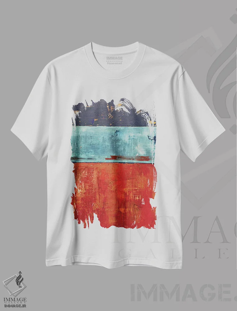 تیشرت سفید طرح دار یکم به من فرصت بده اثر ارین اشلی | immage.ir