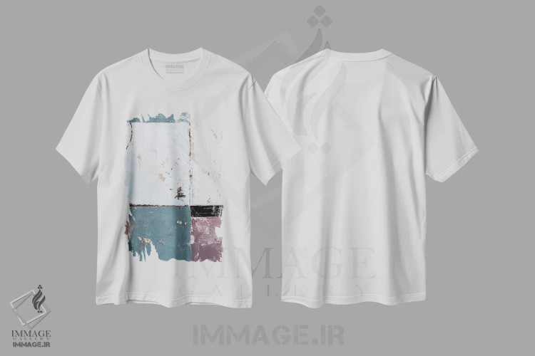 تیشرت سفید طرح دار ویانا اثر ارین اشلی | immage.ir