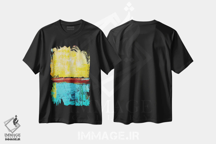 تیشرت مشکی طرح دار کدی شَک دو اثر ارین اشلی | فروشگاه ایماژ