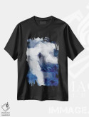 تیشرت مشکی طرح دار نسیم اثر روبرتو مورو | فروشگاه ایماژ