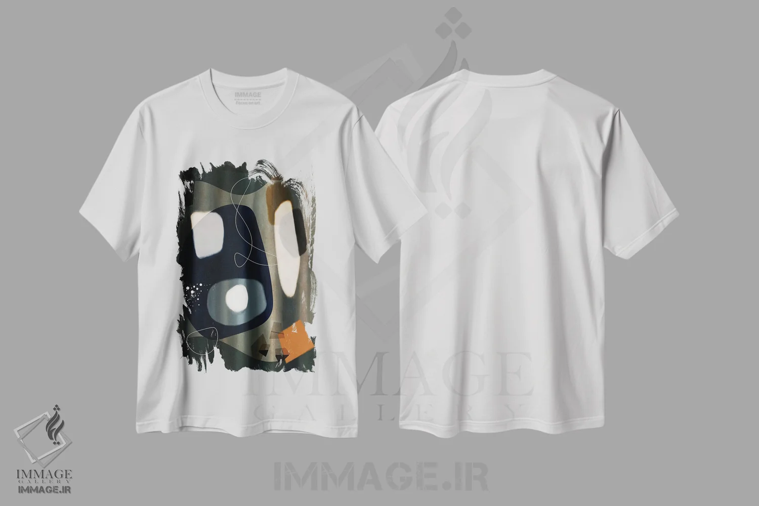 تیشرت سفید طرح دار چی دیگه اثر روبرتو مورو | فروشگاه ایماژ