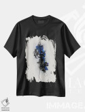 تیشرت مشکی طرح دار جدید و مدرن اثر روبرتو مورو | immage.ir