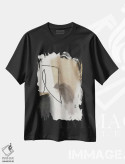 تیشرت مشکی طرح دار ذات اثر روبرتو مورو | فروشگاه ایماژ