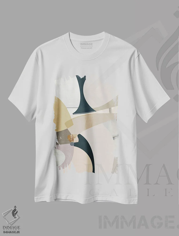 تیشرت سفید طرح دار بازی برای برد همیشگی اثر روبرتو مورو | immage.ir