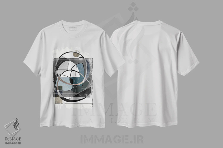 تیشرت سفید طرح دار معمای نهایی اثر روبرتو مورو | فروشگاه ایماژ