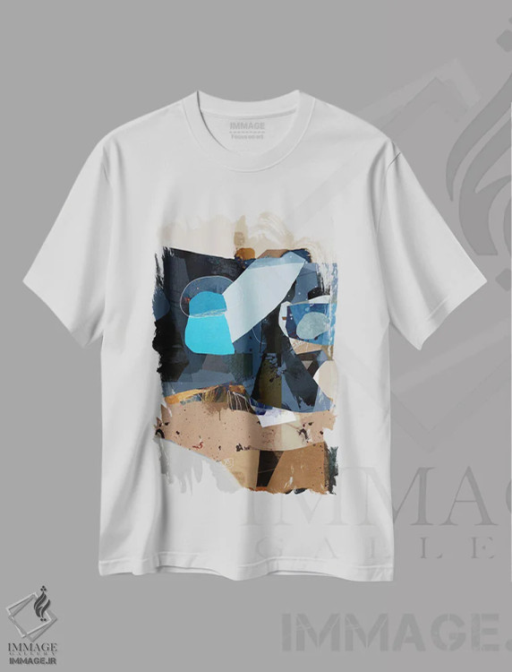 تیشرت سفید طرح دار شگفتی اثر روبرتو مورو | immage.ir