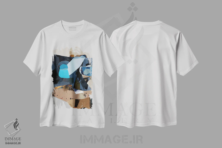 تیشرت سفید طرح دار شگفتی اثر روبرتو مورو | immage.ir
