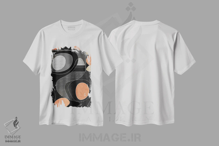 تیشرت سفید طرح دار بازی اثر روبرتو مورو | immage.ir