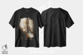 تیشرت مشکی طرح دار ماجراجویی، هنر دیجیتال اثر آناستازیا اِوگرافوا | فروشگاه ایماژ