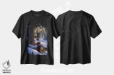 تیشرت مشکی طرح دار بهار چقدر دور است؟، هنر دیجیتال اثر آناستازیا اِوگرافوا | فروشگاه ایماژ