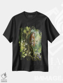 تیشرت مشکی طرح دار درایاد، هنر دیجیتال اثر آناستازیا اِوگرافوا | immage.ir