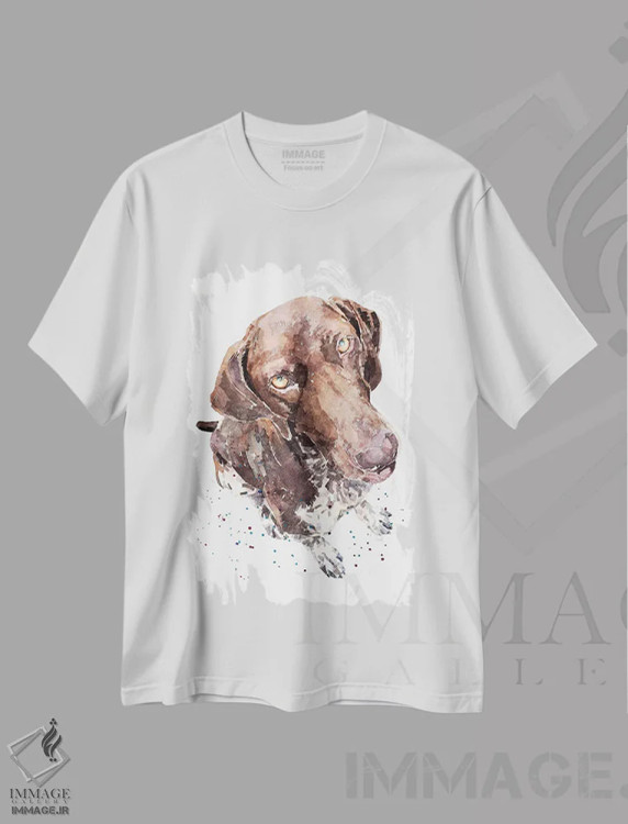 تیشرت سفید طرح دار جی .اس .پی ۲، دکور معاصر اثر ادز واترکالرز | فروشگاه ایماژ