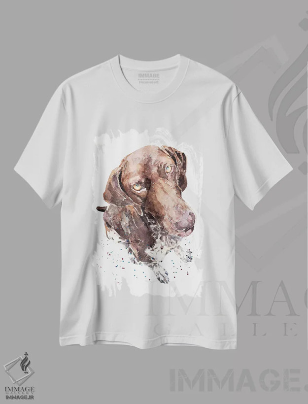 تیشرت سفید طرح دار جی .اس .پی ۲، دکور معاصر اثر ادز واترکالرز | فروشگاه ایماژ