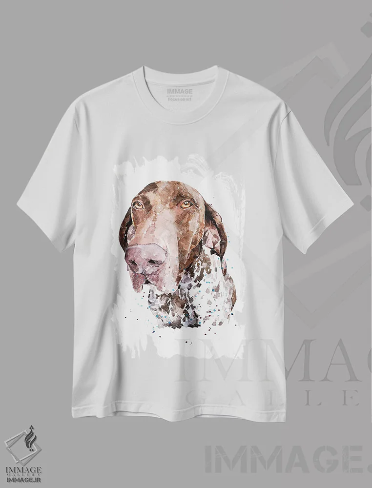 تیشرت سفید طرح دار جی .اس .پی ۱، دکور معاصر اثر ادز واترکالرز | immage.ir