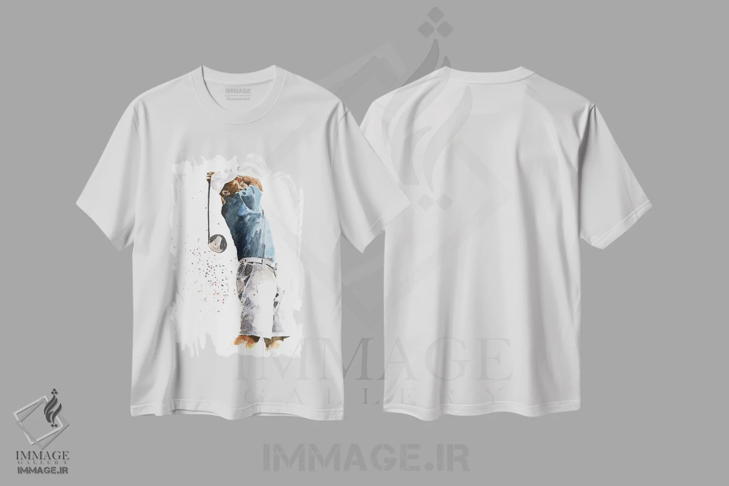 تیشرت سفید طرح دار امید و دعا، دکور معاصر اثر ادز واترکالرز | immage.ir