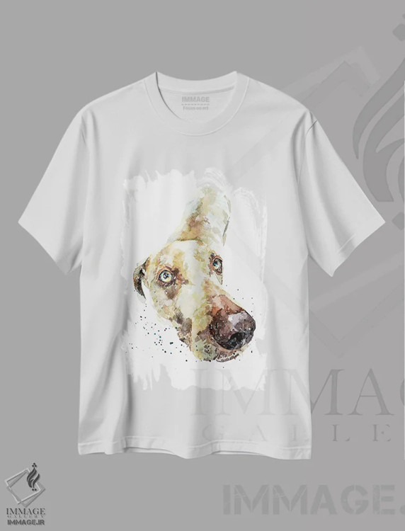 تیشرت سفید طرح دار وایمارانر III، دکور معاصر اثر ادز واترکالرز | immage.ir