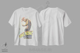 تیشرت سفید طرح دار کینگ کونگ، هنر دیجیتال اثر گوسفند رباتی | فروشگاه ایماژ