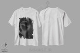 تیشرت سفید طرح دار مونرو، تایپوگرافی اثر گوسفند رباتی | immage.ir