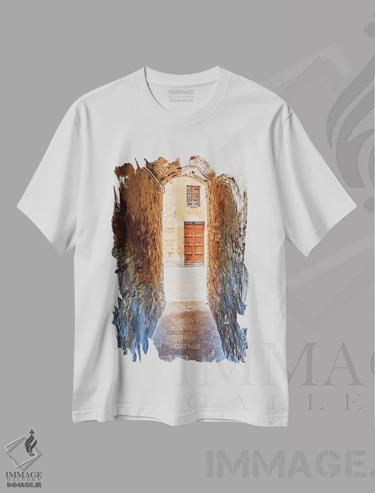تیشرت سفید طرح دار آثار امیلی ویلسون - immage.ir