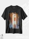 تیشرت مشکی طرح دار آثار امیلی ویلسون - فروشگاه ایماژ