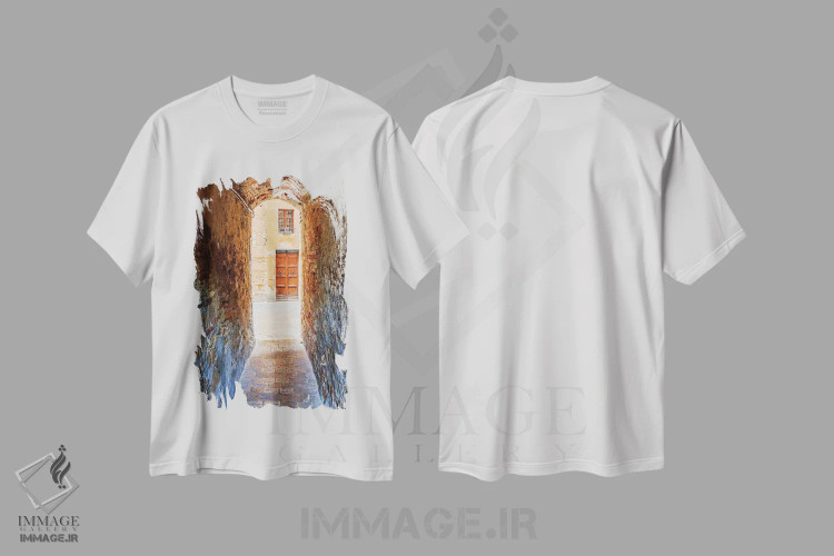 تیشرت سفید طرح دار آثار امیلی ویلسون - immage.ir