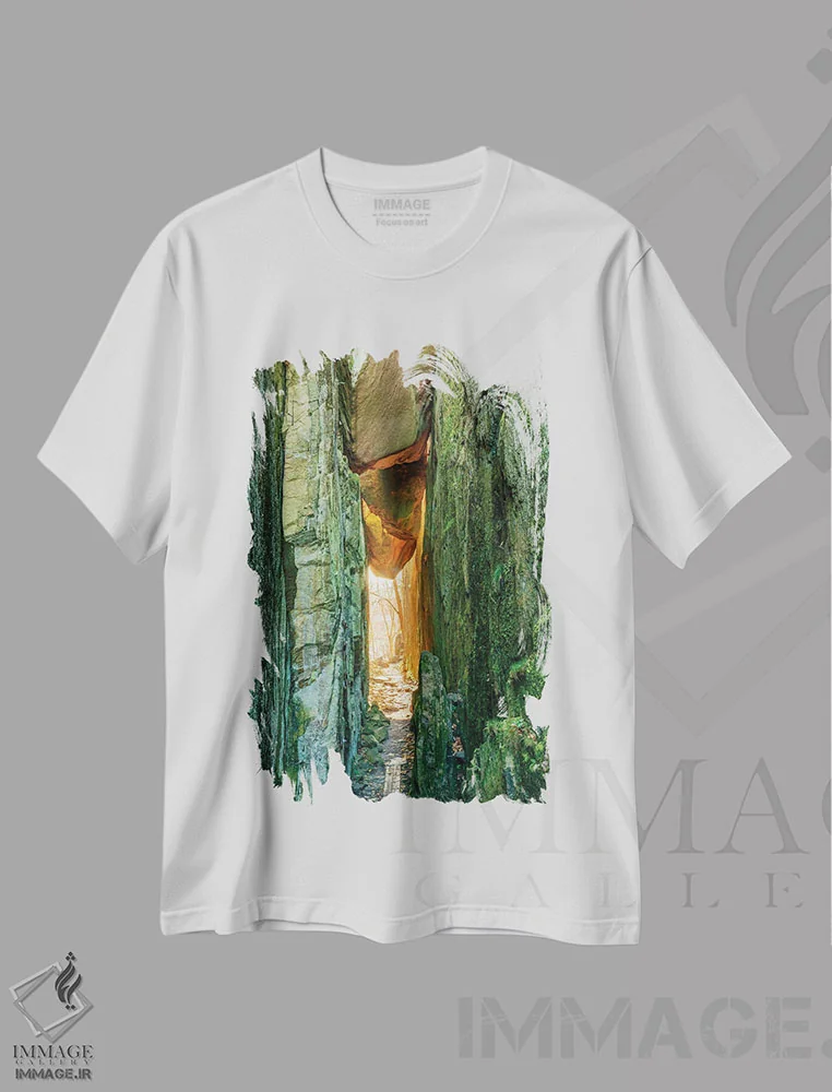 تیشرت سفید طرح دار آثار امیلی ویلسون - immage.ir