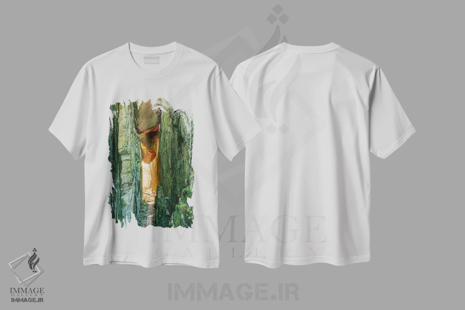 تیشرت سفید طرح دار آثار امیلی ویلسون - immage.ir