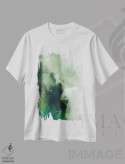 تیشرت سفید طرح دار آب ساکن ۸ اثر دیزاین فابریکن | فروشگاه ایماژ