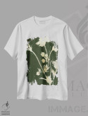تیشرت سفید طرح دار طبیعت ناب ۶، تزئینی اثر دیزاین فابریکن | فروشگاه ایماژ