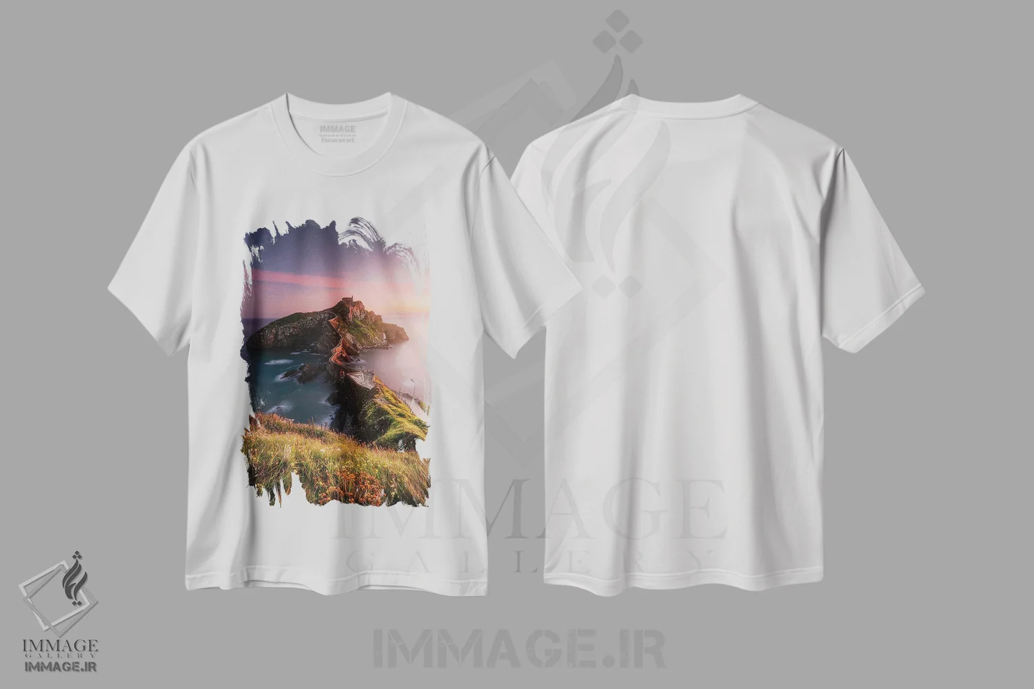 تیشرت سفید طرح دار سنگ اژدها، عکاسی فوق واقع گرا اثر فابیو آنتنور | immage.ir