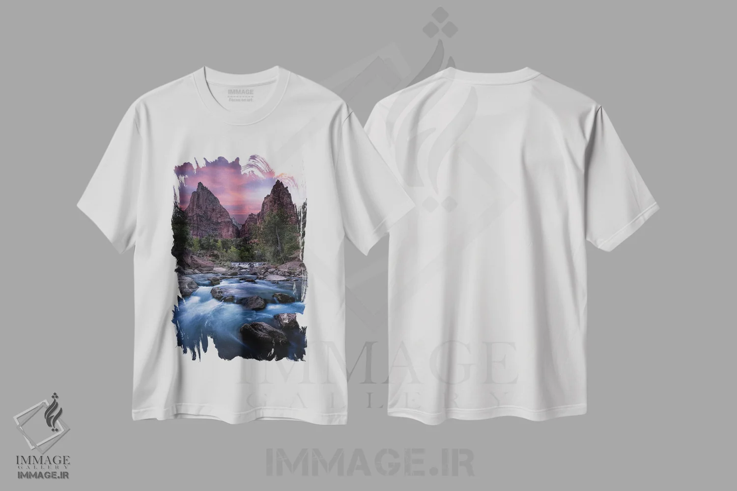 تیشرت سفید طرح دار پدران جدید، عکاسی فوق واقع گرا اثر فابیو آنتنور | immage.ir