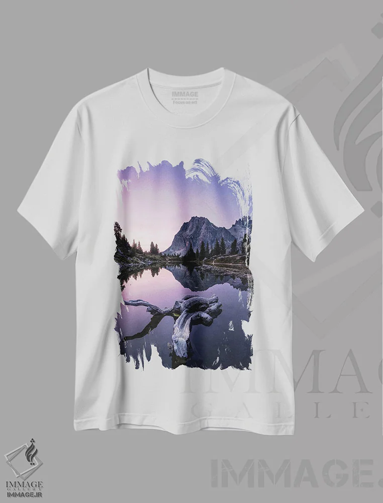 تیشرت سفید طرح دار بدون ماه، مدیوم اثر فابیو آنتنور | فروشگاه ایماژ