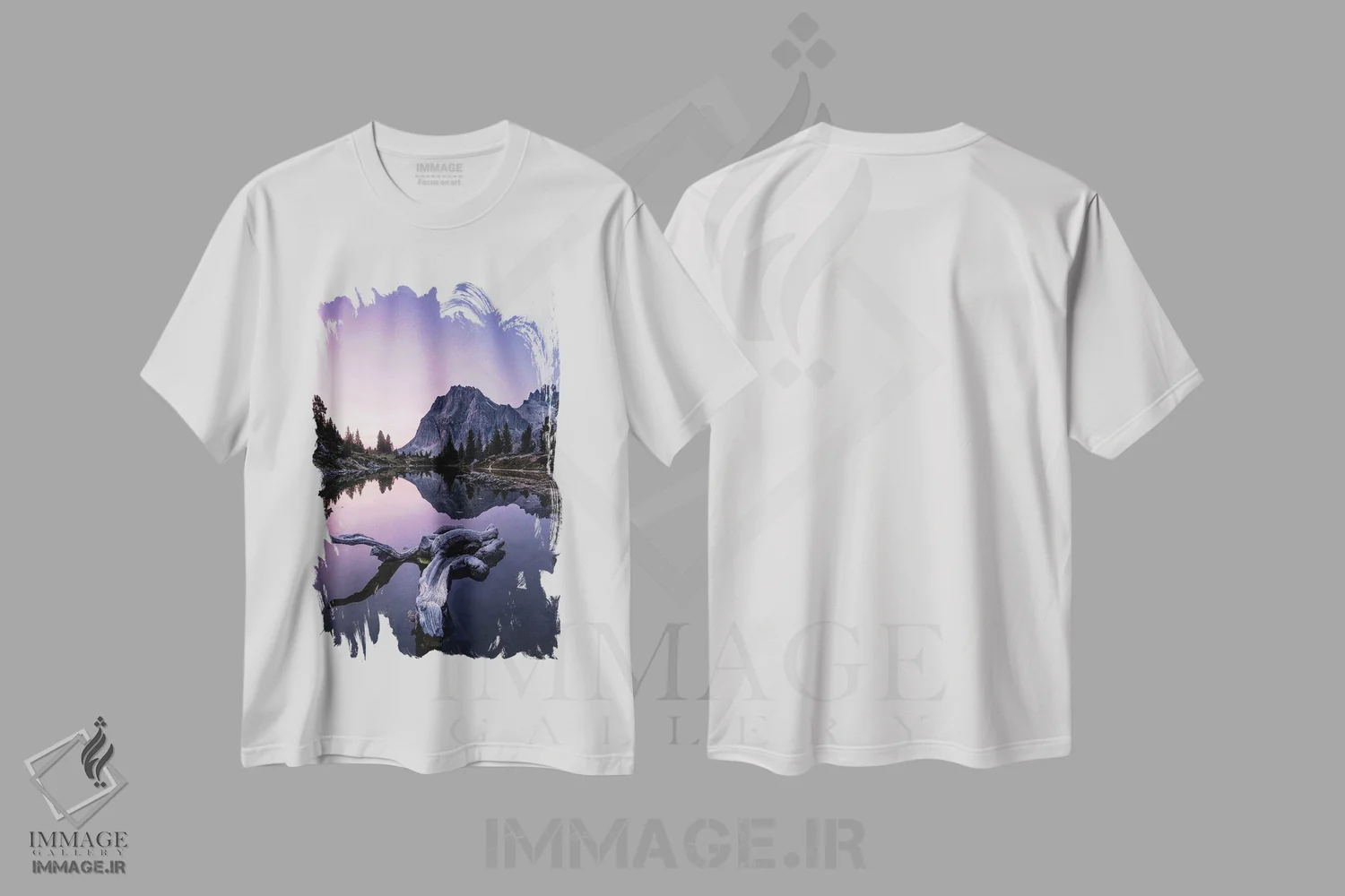 تیشرت سفید طرح دار بدون ماه، مدیوم اثر فابیو آنتنور | فروشگاه ایماژ