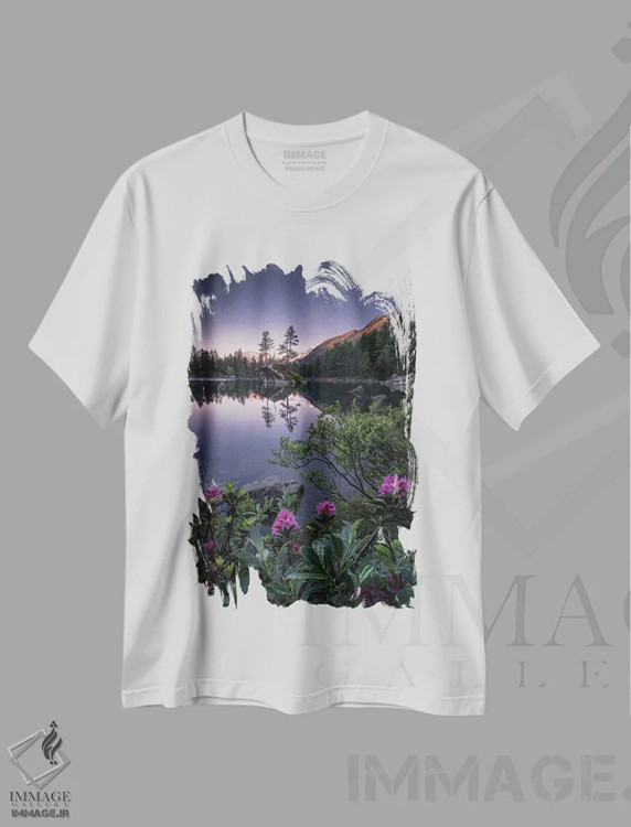 تیشرت سفید طرح دار سائوسئو ۲۰، مدیوم اثر فابیو آنتنور | فروشگاه ایماژ