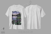 تیشرت سفید طرح دار سائوسئو ۲۰، مدیوم اثر فابیو آنتنور | فروشگاه ایماژ