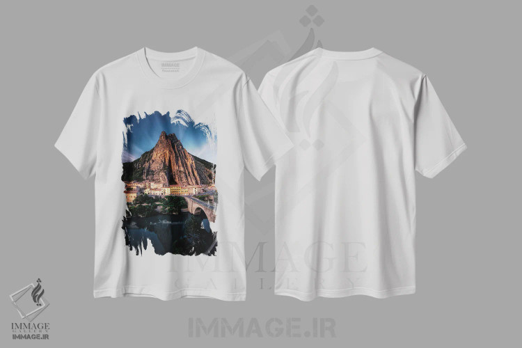 تیشرت سفید طرح دار سیسترون، مدیوم اثر فابیو آنتنور | immage.ir