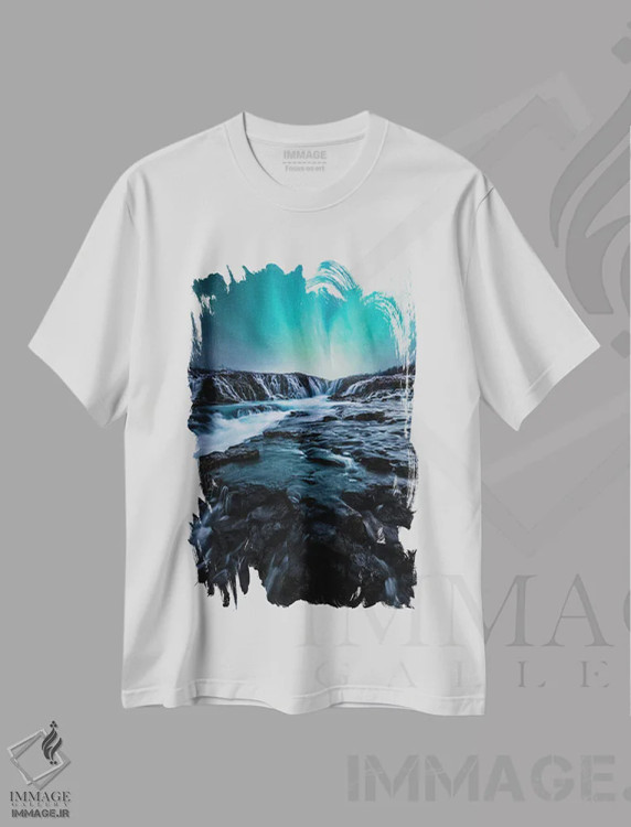 تیشرت سفید طرح دار خواب آلود، عکاسی فوق واقع گرا اثر فابیو آنتنور | فروشگاه ایماژ