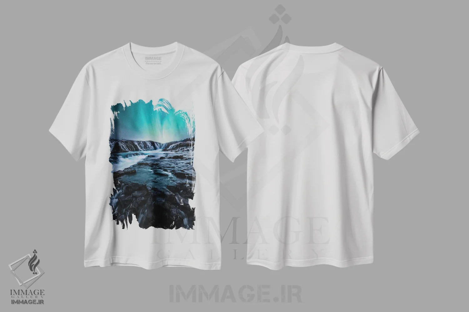 تیشرت سفید طرح دار خواب آلود، عکاسی فوق واقع گرا اثر فابیو آنتنور | فروشگاه ایماژ